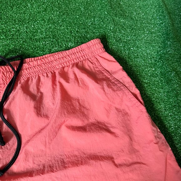 Columbia Elastic Waist Drawstring Lightweight Orange Cargo Pocket Shorts Size XL - Picture 6 of 13